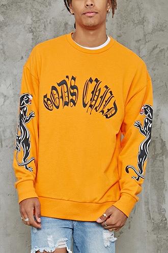 Forever21 Gods Child Graphic Sweatshirt