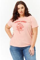 Forever21 Plus Size Never Apart Graphic Tee