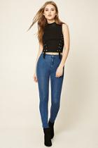 Forever21 High-rise Skinny Jeans