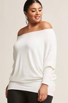 Forever21 Plus Size Off-the-shoulder Knit Top