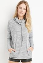 Forever21 Heathered Drawstring Sweater