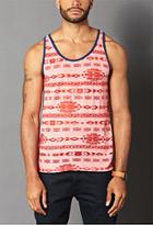 21 Men Southwestern-inspired Burnout Tank