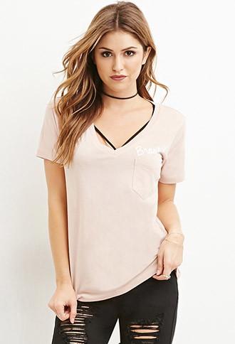 Forever21 Brooklyn Pocket Tee