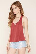 Forever21 Cutout Y-back Top