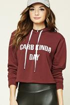 Forever21 Carb Day Hooded Sweatshirt