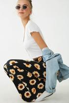 Forever21 Daisy Print Flare Pants