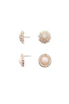 Forever21 Faux Crystal Statement Studs