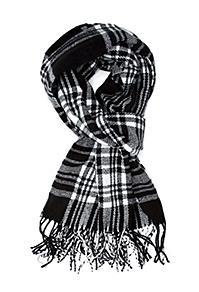 Forever21 Frayed Plaid Scarf