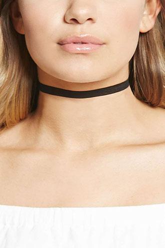 Forever21 Semi-sheer Stretch Choker