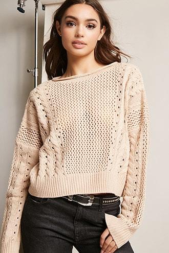 Forever21 Cable-knit Sweater