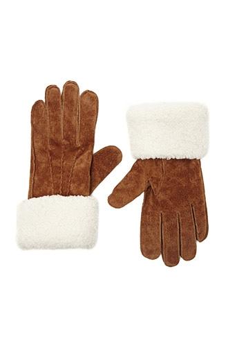 Forever21 Textured Leather Gloves