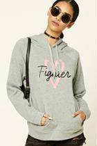 Forever21 Women's  Breast Cancer Awareness Hoodie