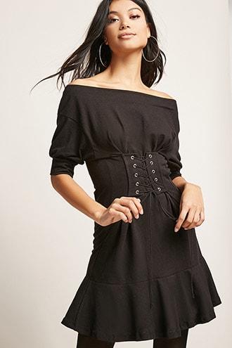 Forever21 Kikiriki Corset-inspired Dress