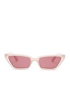 Forever21 Translucent Cat-eye Sunglasses