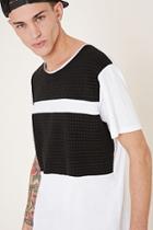 21 Men Men's  Nana Judy Quilted-panel Tee