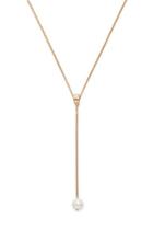 Forever21 Faux Pearl Drop Necklace