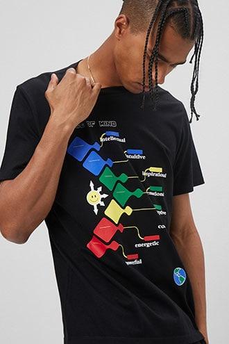 Forever21 Peace Of Mind Graphic Tee