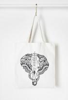 Forever21 Tribal-inspired Elephant Graphic Tote