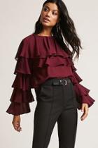 Forever21 Tiered Flounce Top