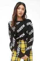 Forever21 Queen Graphic Sweater