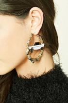 Forever21 Car Hoop Earrings