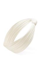 Forever21 Cream Knotted Ribbed Headwrap