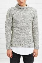 21 Men Men's  Marled Knit Turtleneck