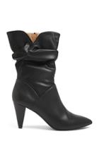 Forever21 Lfl By Lust For Life Ruched Faux Leather Boots