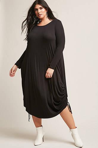 Forever21 Plus Size Drawstring Dress