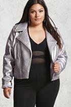 Forever21 Plus Size Faux Leather Jacket