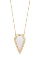 Forever21 Faux Stone Arrowhead Necklace