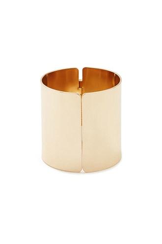 Forever21 Gold Hinged Bracelet