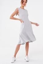 Forever21 Sleeveless Flounce-hem Dress