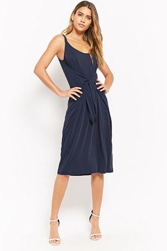 Forever21 Tie-front Tank Dress