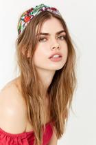 Forever21 Gingham Floral Headwrap