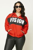 Forever21 Plus Size Satin Vision Top
