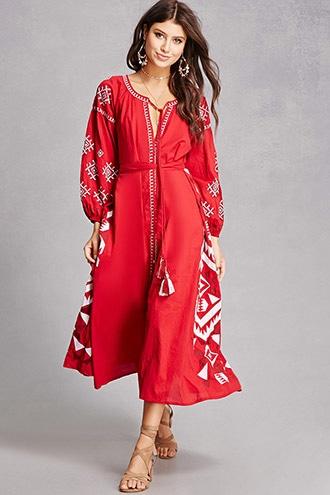 Forever21 Raj Abstract Print Dress