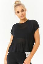 Forever21 Active Semi-sheer Tee