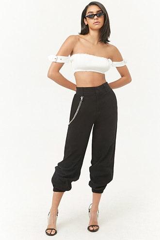 Forever21 Wallet Chain Joggers