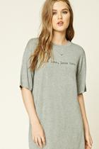 Forever21 Women's  More Love Less Hate Graphic Tee