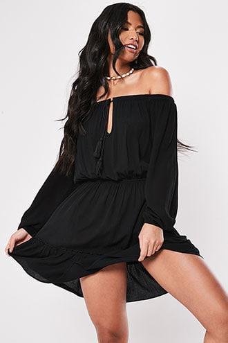 Forever21 Missguided Off-the-shoulder Dress
