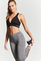 Forever21 Active Strappy Heathered Leggings