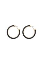 Forever21 Matte High-polish Hoop Earrings