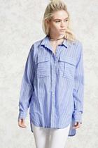 Forever21 Pinstripe Button-up Shirt