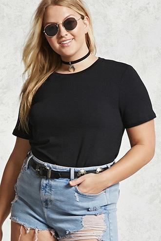 Forever21 Plus Size Basic Tee