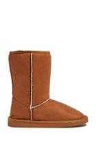 Forever21 Fleece-lined Faux Suede Boots