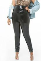 Forever21 Plus Size Vinyl Leggings