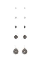 Forever21 Abstract Mixed Earring Set
