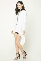 Forever21 Slub Knit High-low Tunic