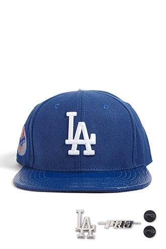 Forever21 Pro Standard Los Angeles Dodgers Leather-brim Baseball Cap